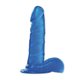 JELLY DILDO REAL RAPTURE BLUE 6,5""