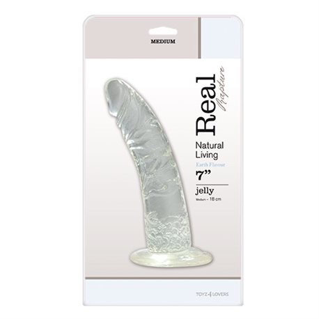 FALLO JELLY REAL RAPTURE CLEAR 7""""