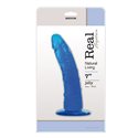 JELLY DILDO REAL RAPTURE BLUE 7""