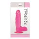 JELLY DILDO REAL RAPTURE PINK 7.5""