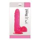 JELLY DILDO REAL RAPTURE PINK 8""