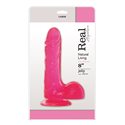 JELLY DILDO REAL RAPTURE PINK 8""