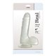 JELLY DILDO REAL RAPTURE CLEAR 8""