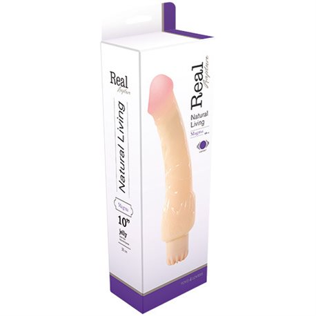 REALISTIC VIBRATOR REAL RAPTURE MAGMA JELLY FLESH 10""
