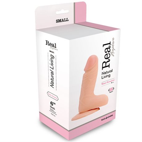 REALISTIC VIBRATOR REAL RAPTURE FLESH 6""