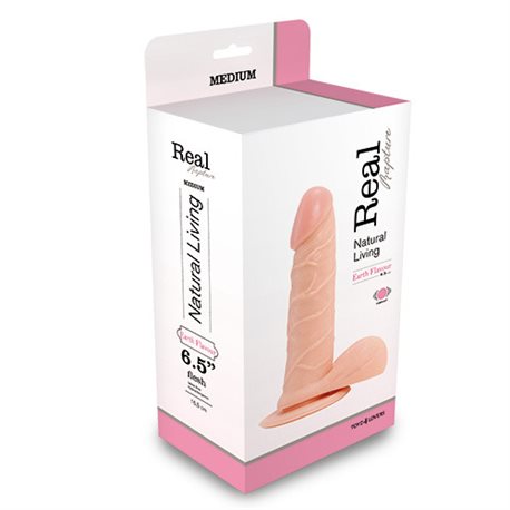 REALISTIC VIBRATOR REAL RAPTURE FLESH 6.5""