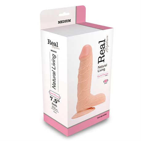 REALISTIC VIBRATOR REAL RAPTURE FLESH 7.5""