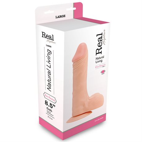 REALISTIC VIBRATOR REAL RAPTURE FLESH 8.5""