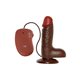 REALISTIC VIBRATOR REAL RAPTURE BROWN 6""