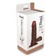 REALISTIC VIBRATOR REAL RAPTURE BROWN 6.5""