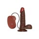REALISTIC VIBRATOR REAL RAPTURE BROWN 6.5""