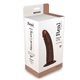 REALISTIC VIBRATOR REAL RAPTURE BROWN 7""