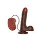 REALISTIC VIBRATOR REAL RAPTURE BROWN 8""