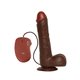 REALISTIC VIBRATOR REAL RAPTURE BROWN 9""