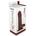 REALISTIC VIBRATOR REAL RAPTURE BROWN 10""