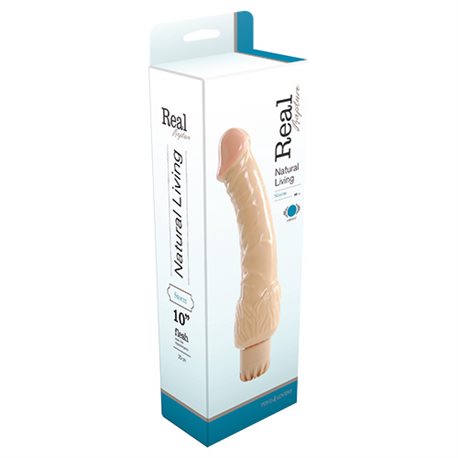 REALISTIC VIBRATOR REAL RAPTURE STORM FLESH 10""""