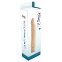 REALISTIC VIBRATOR REAL RAPTURE BLUSTER FLESH 9""""