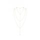 Bijoux Indiscrets - Magnifique Back & Cleavage Chain (złoty)