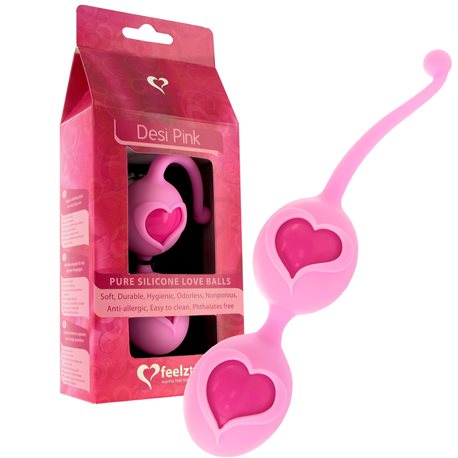 Feelz Toys - Kulki gejszy - Desi Love Balls Pink