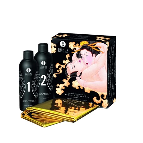Shunga - Melon & Mango Massage Gel 2 x 250 ml