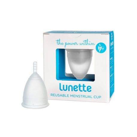 Lunette Menstrual Cup Clear - model 2