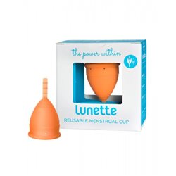 Lunette Menstrual Cup Orange - model 1