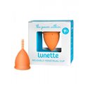 Lunette Menstrual Cup Orange - model 1