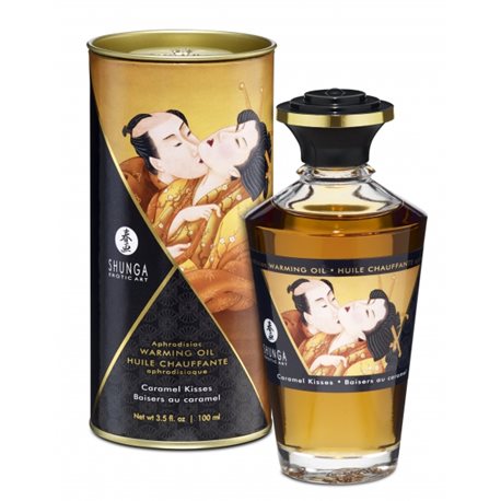 Shunga - Aphrodisiac Oil Caramel Kisses 100 ml