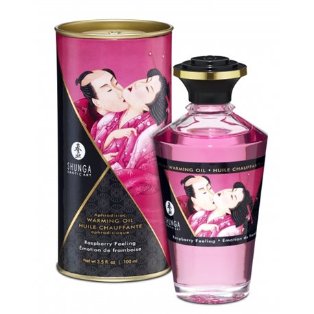 Shunga - Aphrodisiac Oil Raspberry Feeling 100 ml