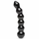 Fifty Shades Freed - It's Divine Glass Beaded Dildo Black