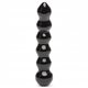 Fifty Shades Freed - It's Divine Glass Beaded Dildo Black