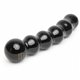 Fifty Shades Freed - It's Divine Glass Beaded Dildo Black