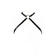 Bijoux Indiscrets - MAZE Chest Thin Harness Black