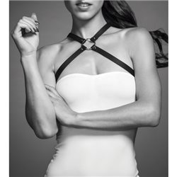Bijoux Indiscrets - MAZE Chest Thin Harness Brown