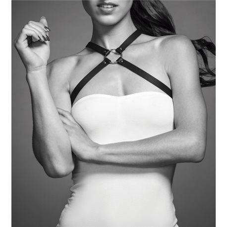 Bijoux Indiscrets - MAZE Chest Thin Harness Brown