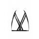 Bijoux Indiscrets - MAZE Halter Bra Harness Black