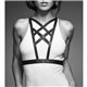 Bijoux Indiscrets - MAZE Net Cleavage harness Brown