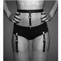 Bijoux Indiscrets - MAZE Suspender Belt for Underwear & Stockings Brown