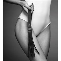 Bijoux Indiscrets - MAZE Tassel Flogger Brown