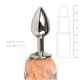 Diamond Plug Fox Tail - korek analny z ogonem lisa
