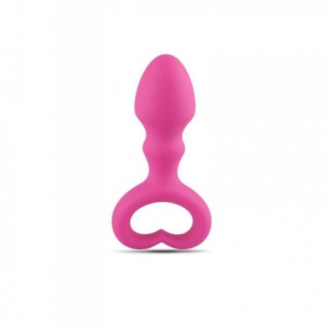 Plug analny - Heart Clip Tip
