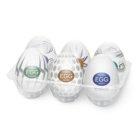 Tenga Eggs Hard Boiled - komplet 6 szt. 