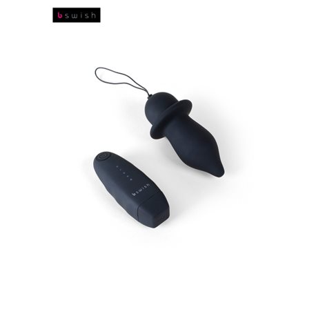 Wibrujący korek B Swish - Bfilled Classic Unleashed, czarny