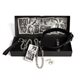 Obroża ze smyczą Bettie Page - Collar me and leat set